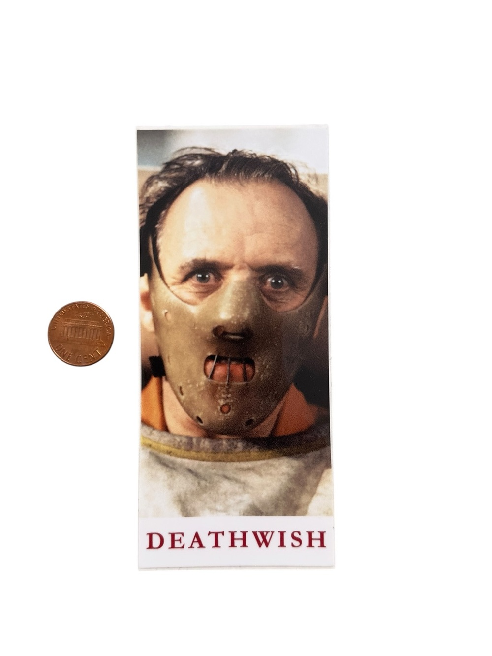 Deathwish Skateboards Hannibal Lecter Skateboard Sticker Erik Ellington Greco